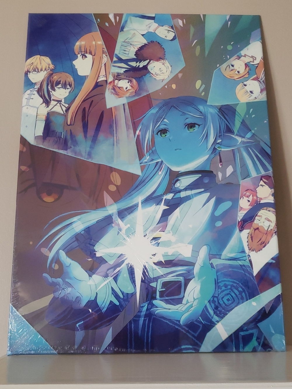 Fantasy Anime Metal Art Print